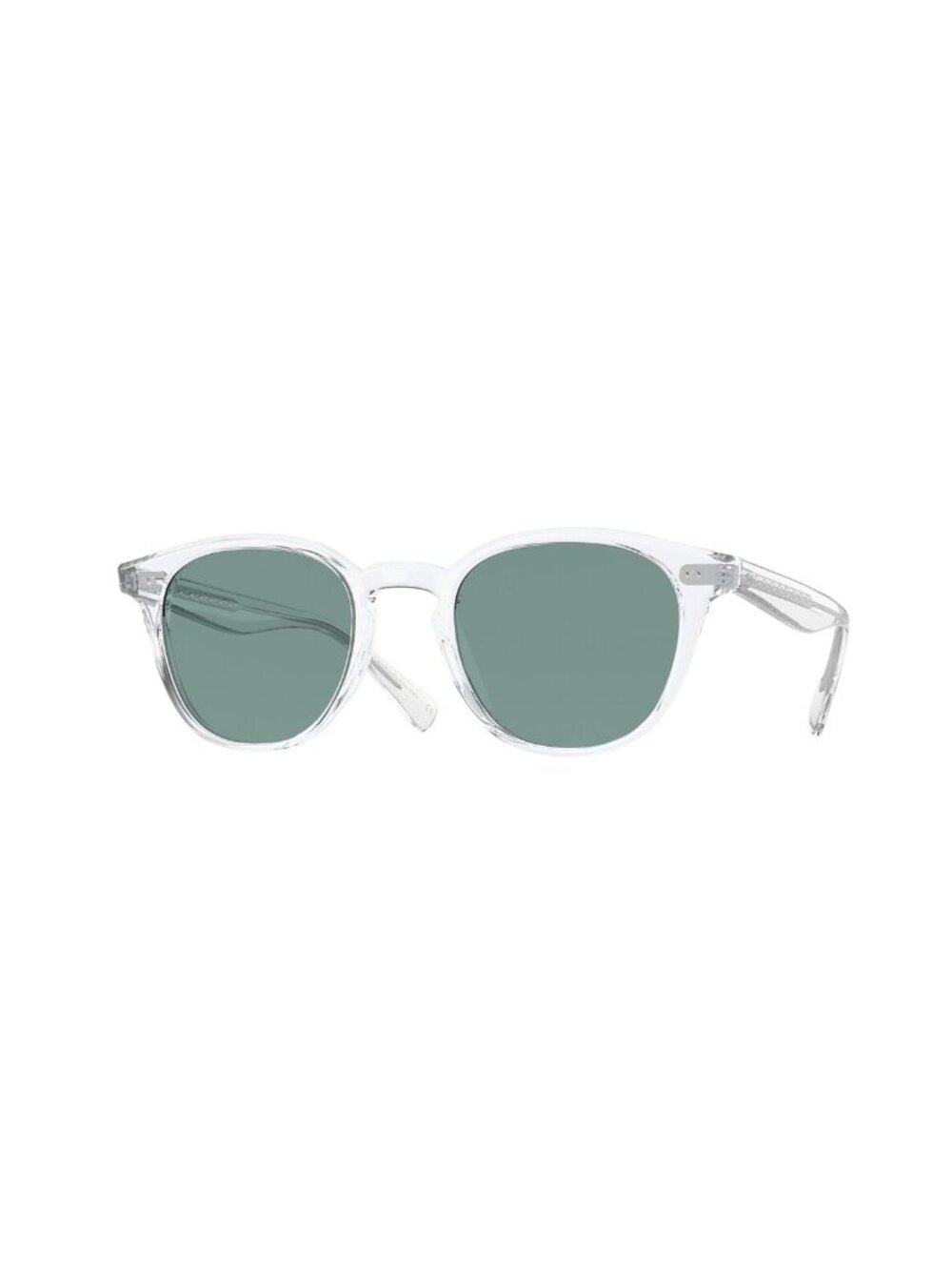 New Oliver Peoples Unisex Sunglasses Transparent Blue Lens Injected Frame DESMON